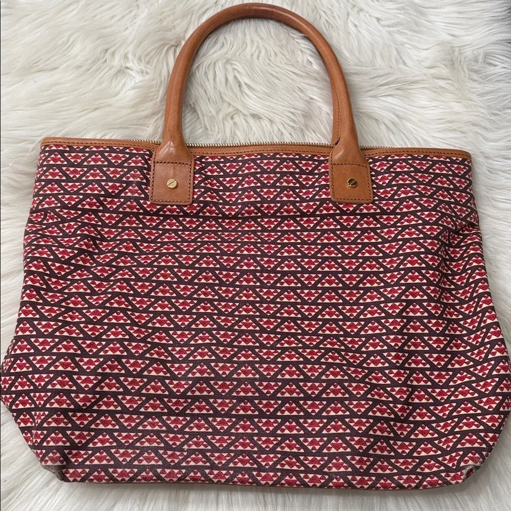 Rare TORY BURCH Jaden Tote Retails $498 - Picture 3 of 16